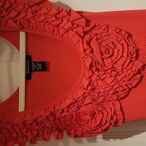 Coral Cute Dress Size Small
